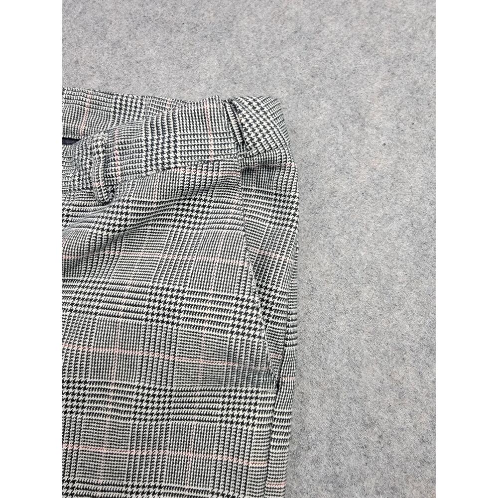 LL Bean Pants Womens 14 Plaid Classic Fit Lined Straight Leg Work Office - Picture 3 of 16